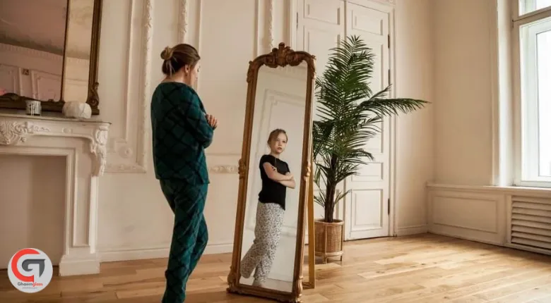 آینه قدی مدرن 